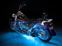 Advanced Ice Blue Motorcycle Lighting Kit