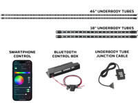 Underbody Tubes, Bluetooth Control Box & Cables Included with 6-Seater Golf Carts