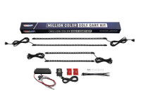 Bluetooth Million Color LED 4-Seater Golf Cart Underbody Lighting Kit with Smartphone Control Unboxed