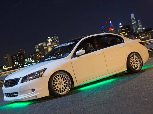 Green Slimline LED Underbody Lights