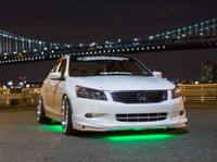 Green Slimline LED Underbody Lighting Kit