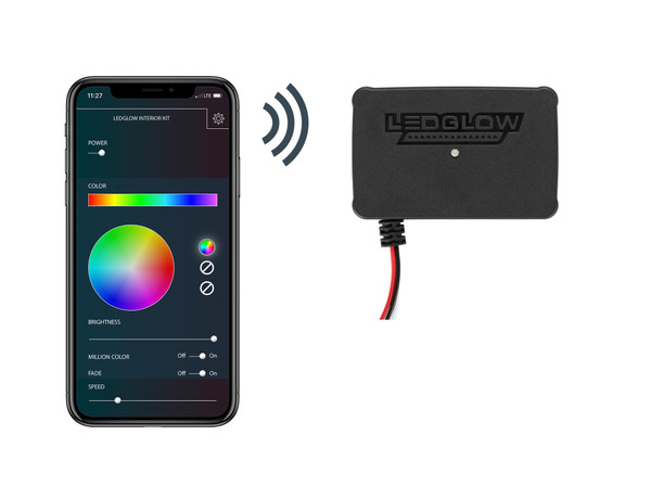 Million Color LED Interior Control Box with Smartphone Control