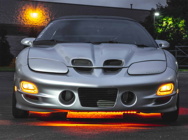 Orange Slimline LED Underbody