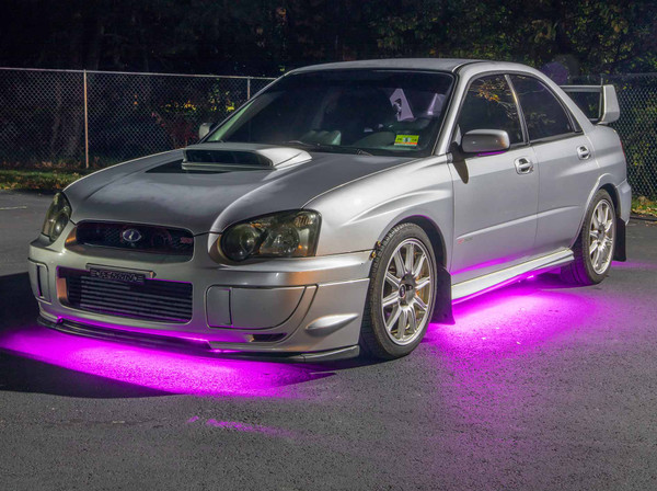 Pink Slimline Underbody Lighting