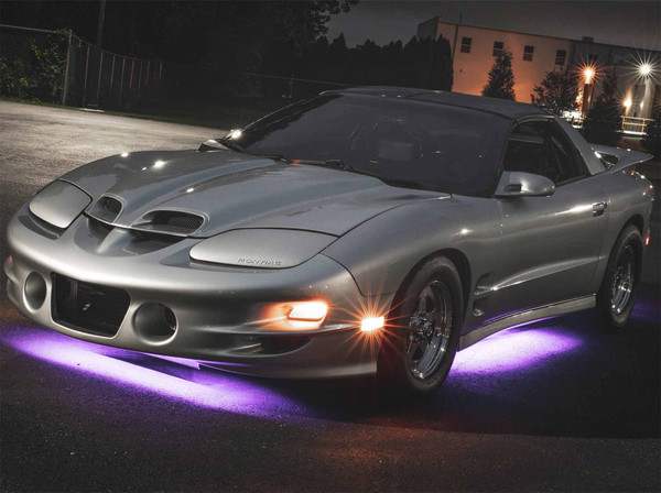 Purple Slimline LED Underbody Lighting Kit