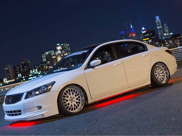 Red Slimline LED Underbody Lighting Kit