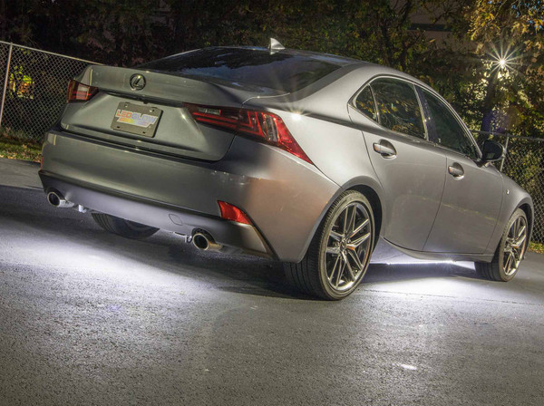 White Slimline LED Underbody