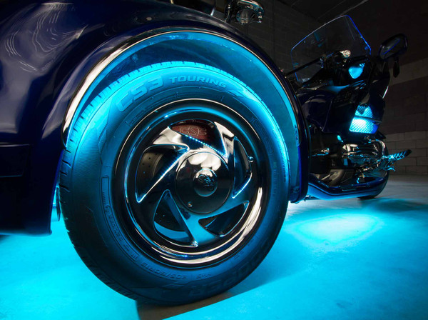 2pc LiteTrike Million Color LED Wheel Well Lighting Kit