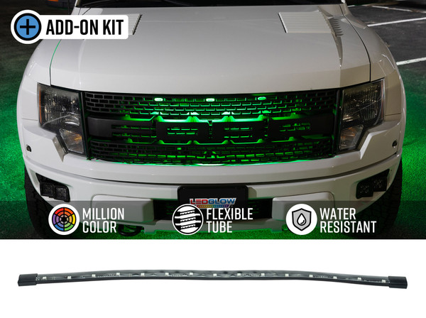 Flexible Million Color LED Grille Add-On Lighting Kit for Bluetooth Underbody Kits