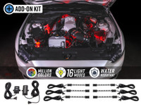 Million Color LED Engine Bay Add-On Lighting Kit for Bluetooth & Wireless Underbody Kits