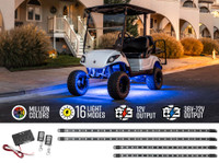 Expandable Million Color Golf Cart Underbody Light Kit