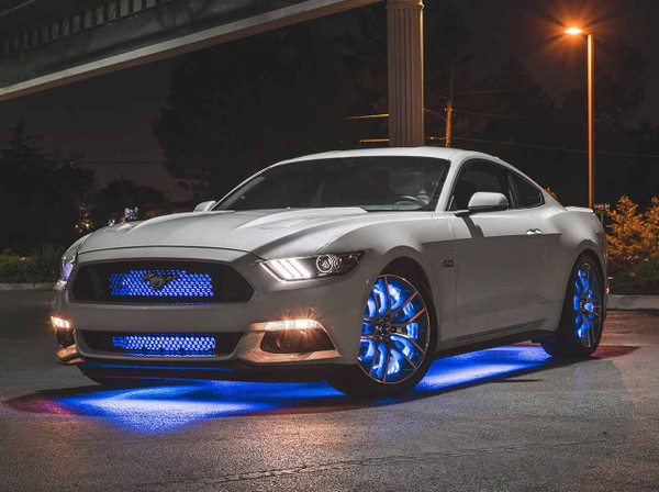 4pc Million Color LED Wheel Ring Light Kit Product Thumb