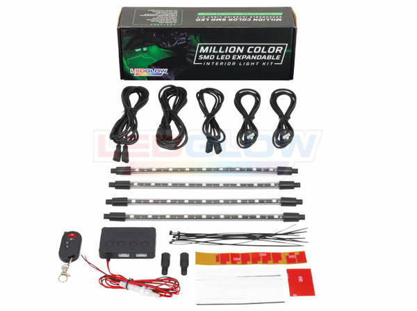 Million Color Pro Interior Lighting Kit Unboxed
