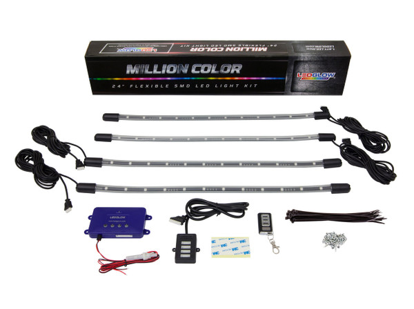 Million Color SMD LED Wheel Well Lighting Kit Unboxed