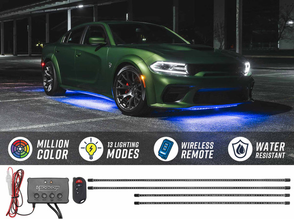 Million Color Slimline SMD LED Underbody Lighting Kit
