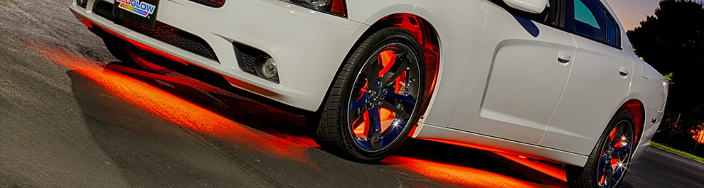 Orange Underbody Lighting Kits