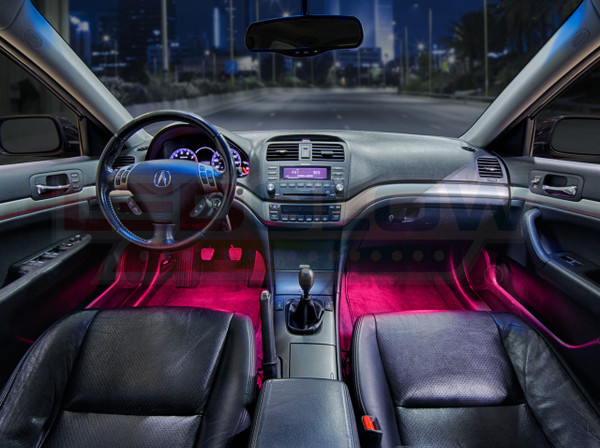 Pink Expandable LED Interior Lighting Kit