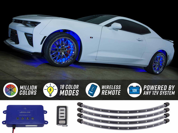 Million Color Flexible LED Wheel Well Lights