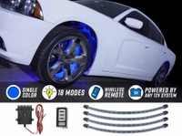Blue Flexible LED Wheel Well Lights