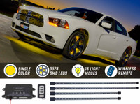 Yellow Wireless SMD LED Underbody Lighting Kit